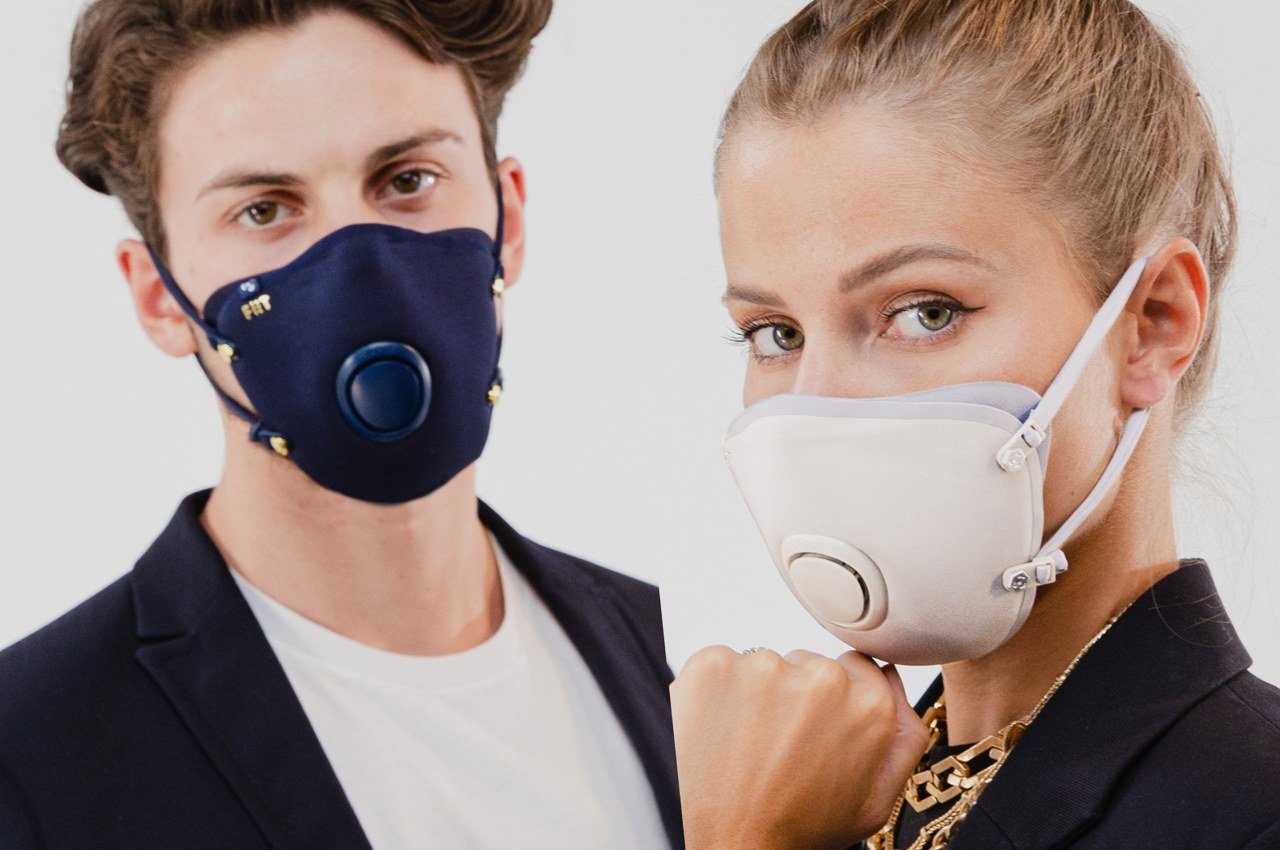 The FiiT face-mask is turning the protective medical device into a customizable fashion accessory - Yanko Design