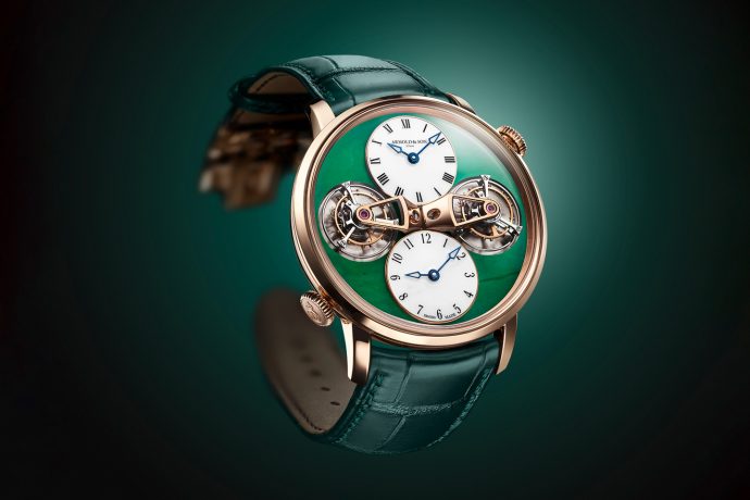 Arnold & Son Double Tourbillon Jade