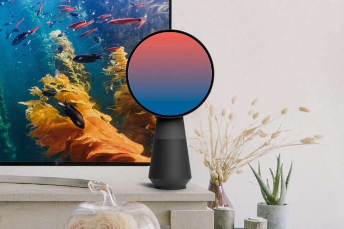 How does a deaf or mute person use a smart speaker’s voice assistant? This concept tries to build a more inclusive smart speaker
