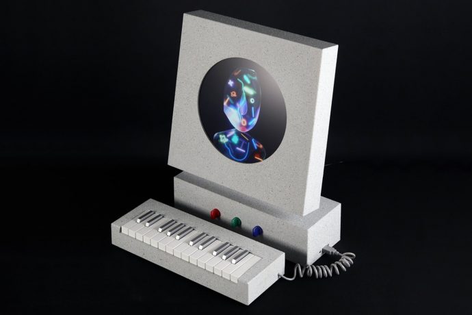 Love Hultén’s latest synth comes with a 15-inch display that serves as a music-based NFT Visualizer