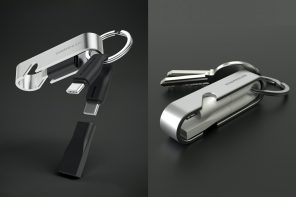 This 6-in-1 fast-charging cable is so ridiculously tiny, it literally fits on your keychain