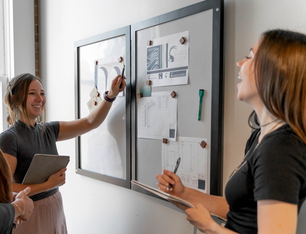 This whiteboard hidden right a poster frame may be smartest WFH idea of the decade - Yanko Design