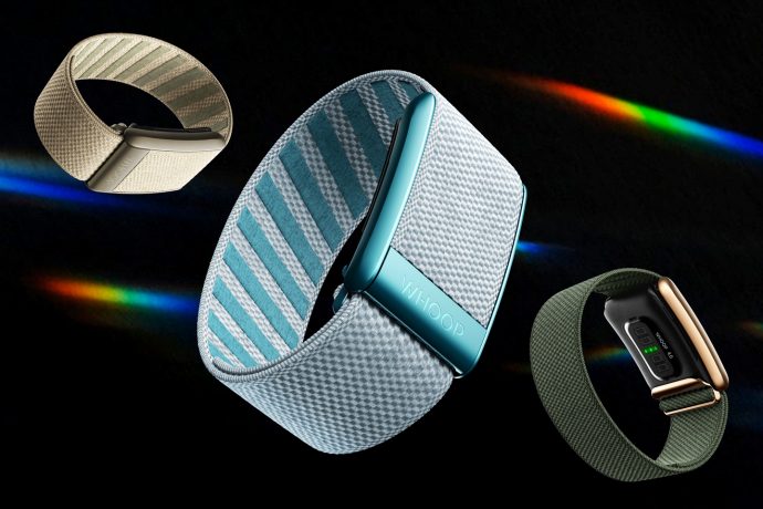 The WHOOP 4.0 combines the fitness tracking of a Fitbit with the fashion-appeal of a Livestrong Band