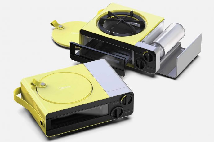This gas-powered toaster, oven and stove will be your favorite companion in the kitchen and outdoor!