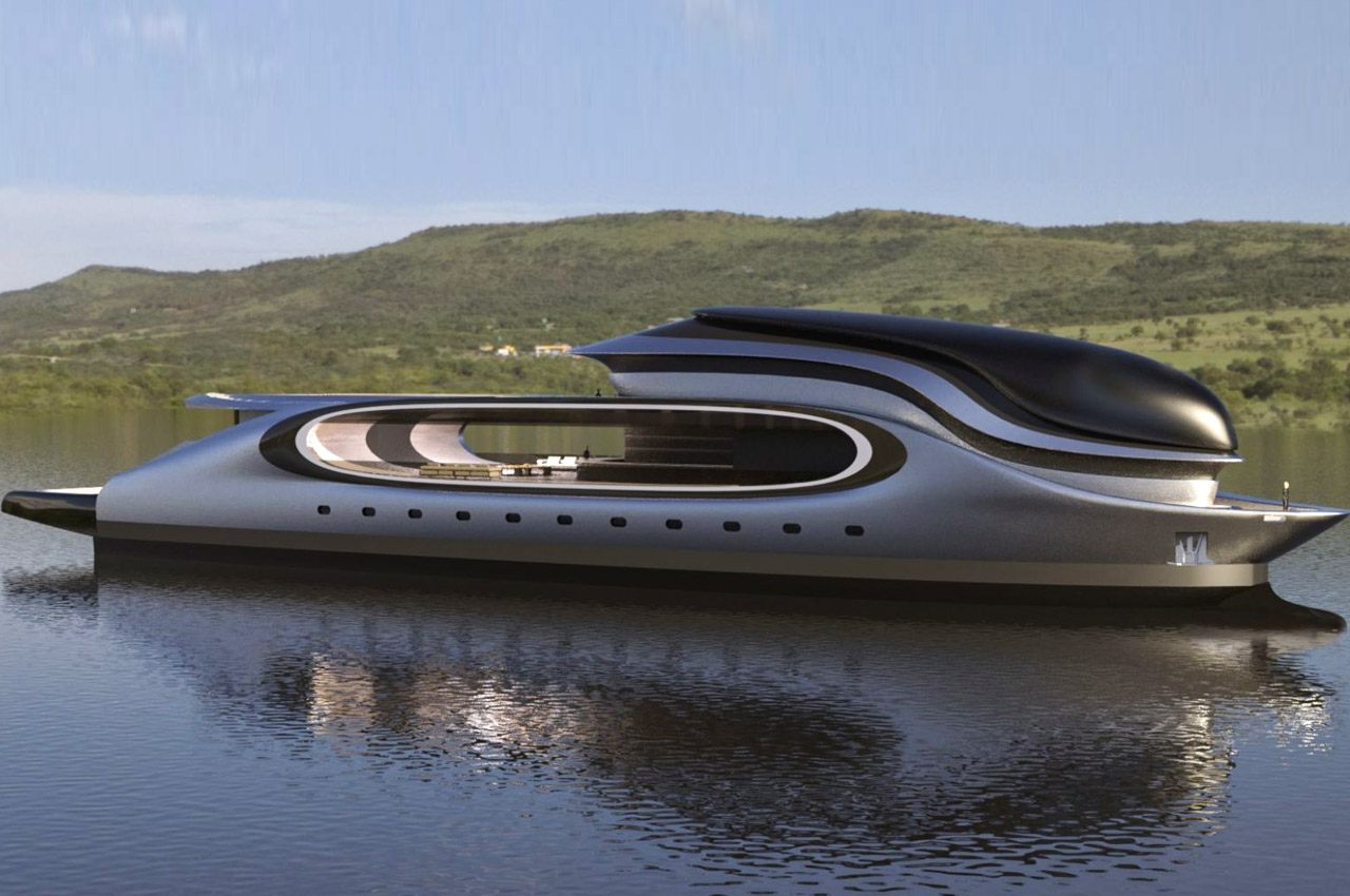 most futuristic yacht in the world