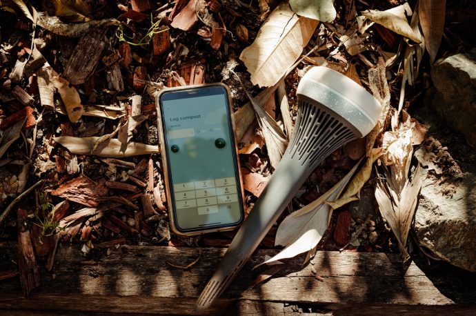 A smart compost tracking system that analyses soil conditions to send alerts to users