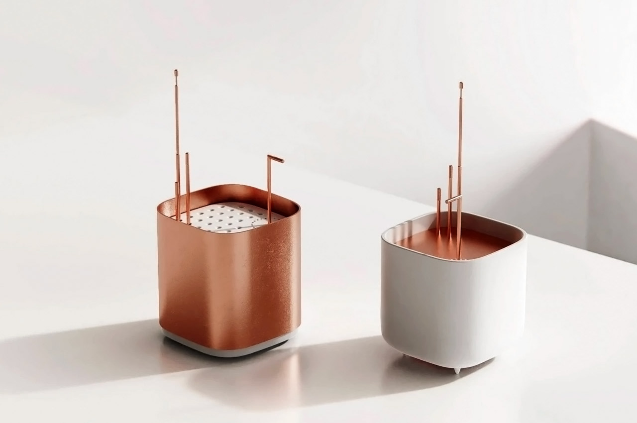 This analog radio concealed as a minimal ornament is proof that modern tech can be one with our home interiors!