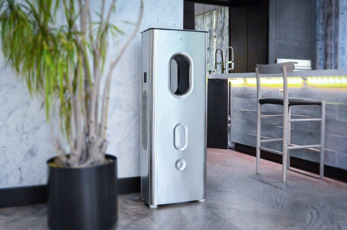 Private: This device turns air into pure drinking water, providing 10 liters of fresh mineral water each day