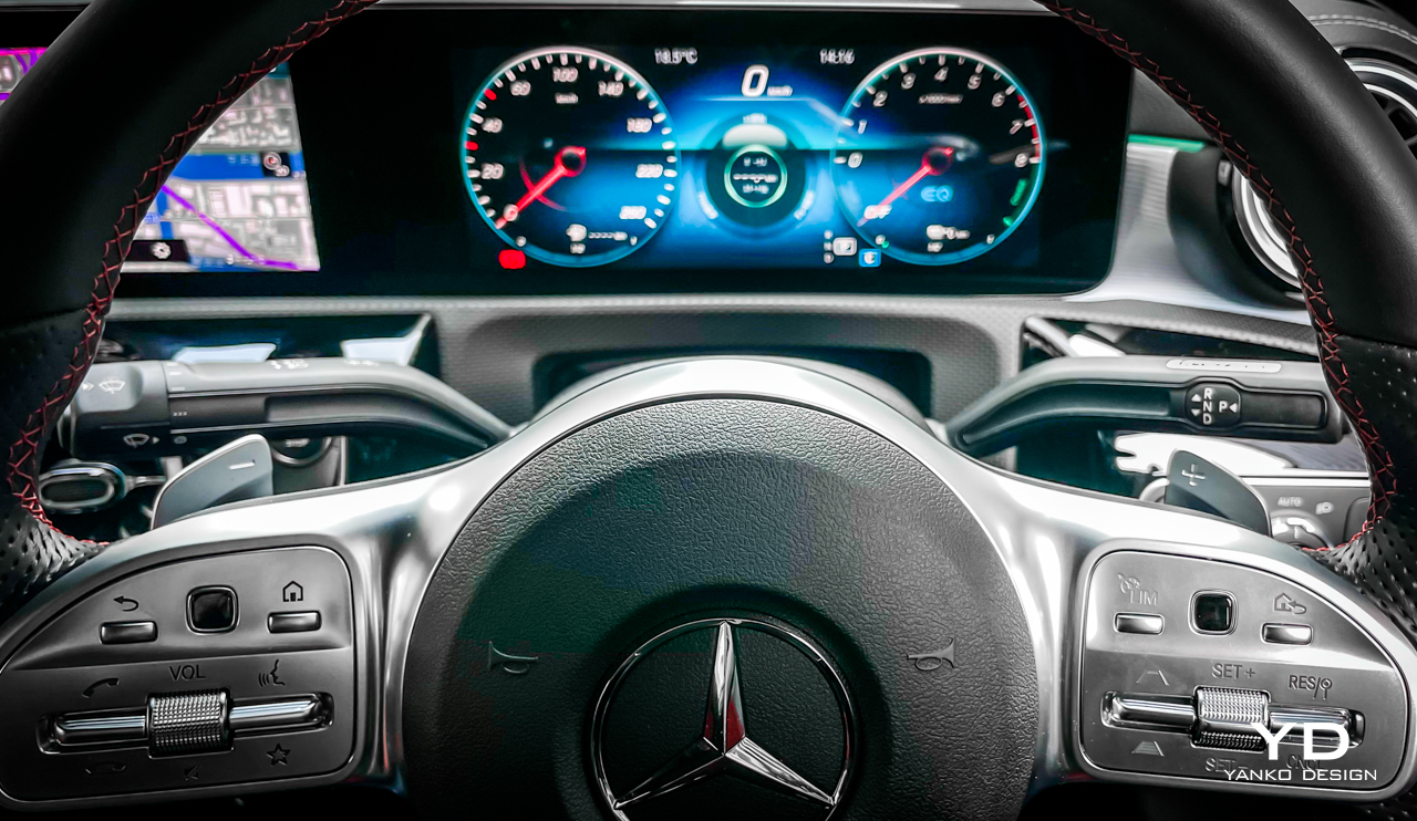 Mercedes Benz A250e plug-in Hybrid Review - Yanko Design