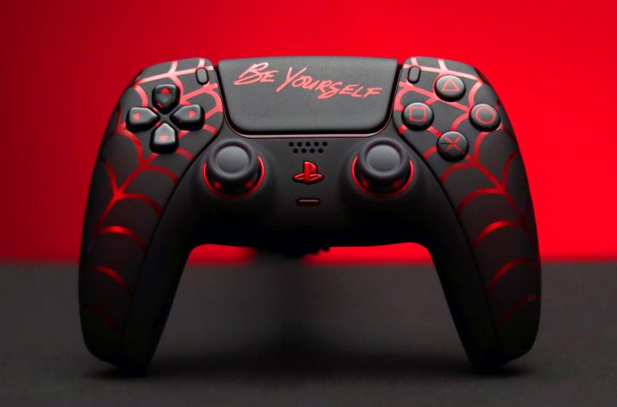 PlayStation 5 Miles Morales-Edition Controller design revealed just as the new Spider-Man: Across The Spider-Verse trailer drops