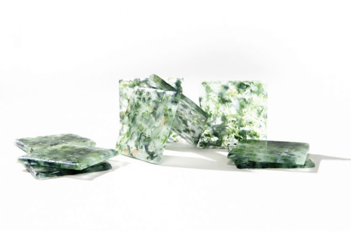 Sustainable tiles made of recycled glass gathered from old appliances are reducing electronic waste!