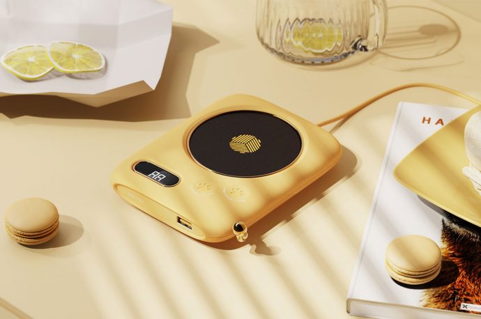 An incredibly cute cup warmer that heats your drink and charges your smartphone is the new winter essential