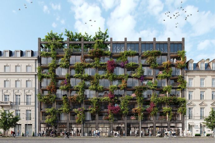 Stackable prefabricated modules are here to create futuristic LEGO-inspired buildings
