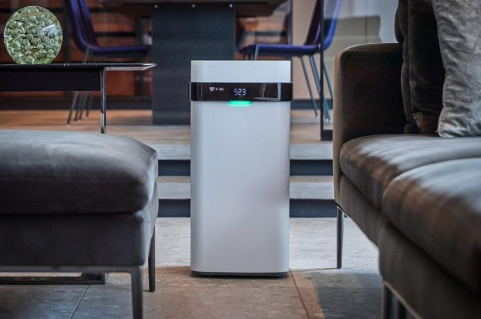 This air purifier’s TPA technology is quieter and more effective than a HEPA filter… and it kills viruses too