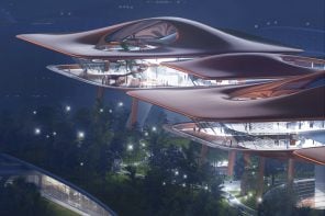 This futuristic ferry terminal looks like an alien’s gantry and will begin construction in November 2022!