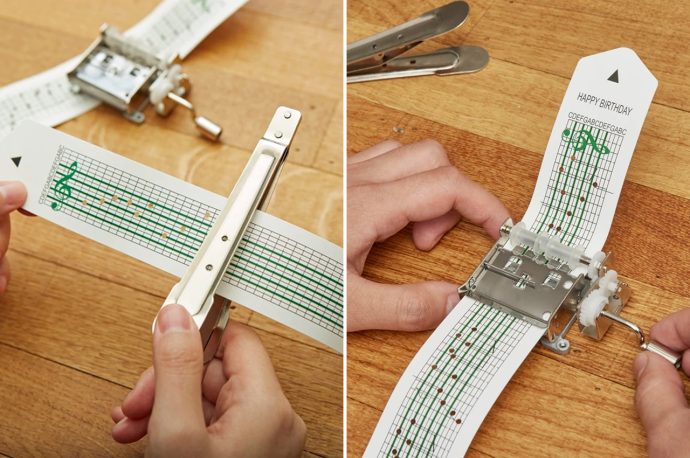 DIY music box design lets users compose their own nostalgic melodies in three simple steps