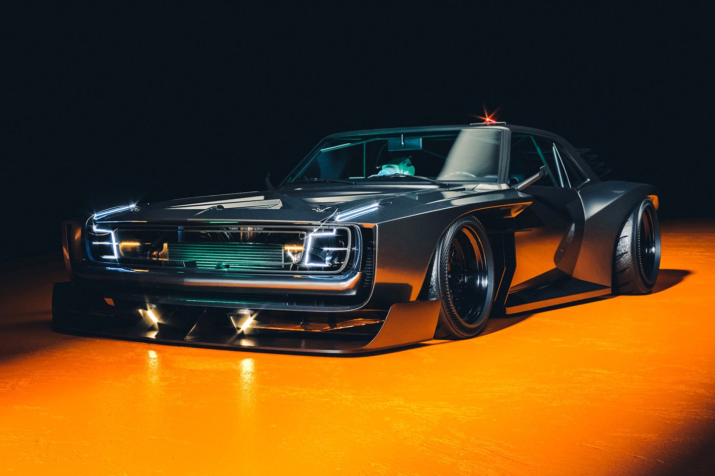 Insanely modified Chevy Camaro looks like something from a futuristic  cyberpunk universe - Yanko Design