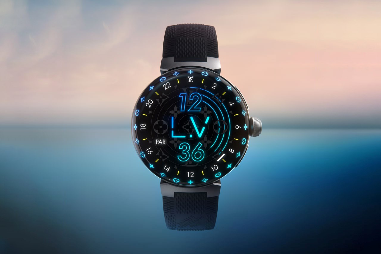 smugling faktureres Koordinere The Louis Vuitton 'Tambour Horizon Light Up' is a stunning luxury smartwatch  with a glowing bezel - Yanko Design