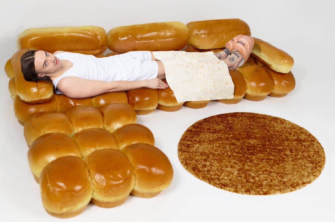 IKEA sofa from Tommy Cash collaboration might make you crave for bread all the time