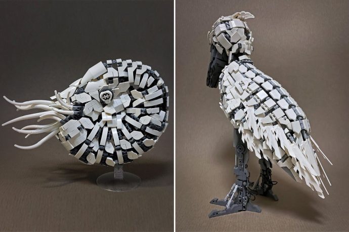 LEGO master builder Mitsuru Nikaido creates detailed animal sculptures that will shock and awe you