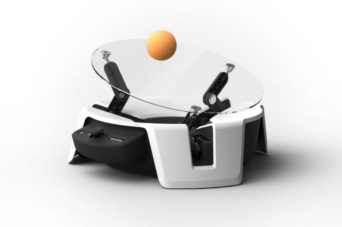 Microsoft Moab is a cute robot that can learn how to balance balls and eggs