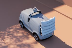 Nuro next-gen self-driving delivery car will protect pedestrians with an old-fashioned airbag!