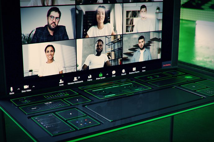 Razer’s all-in-one modular gaming desk design is a sci-fi dream come to life