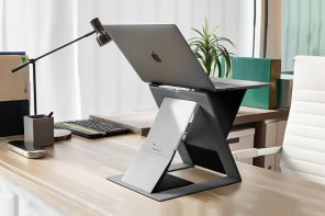 Sleek Laptop Stands designed to eliminate bad posture + boost WFH productivity