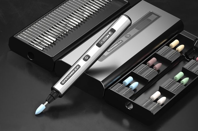 This tiny wireless engraving tool comes with 42 carving + polishing bits, making it more compact and affordable than a Dremel