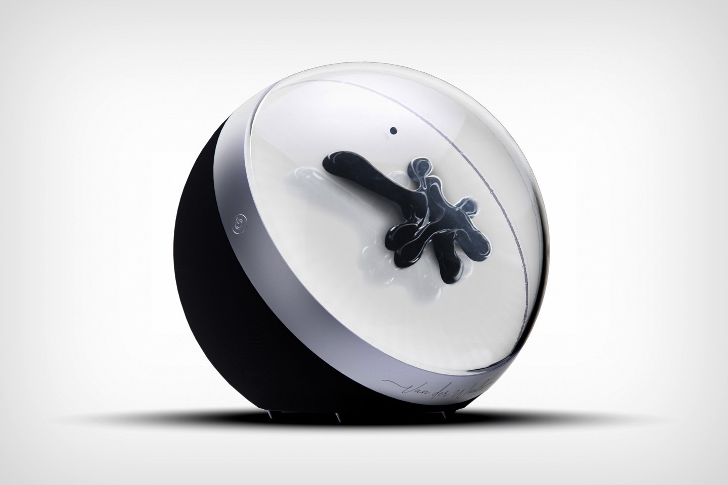 The Van der Waals ferrofluid speaker is like Windows Media Player visualizations on steroids