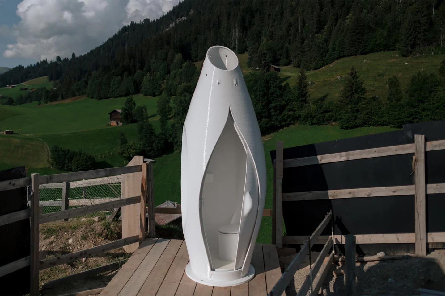 Toilette portable écologique - Rotovedras Plastic Technology