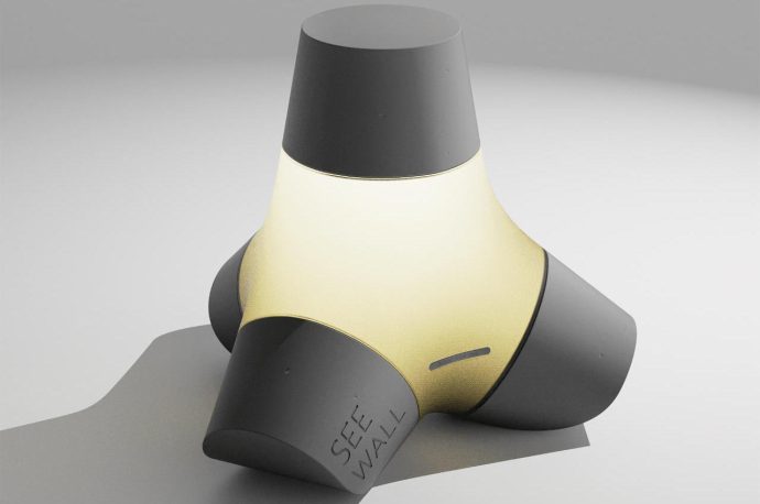 This tetrapod-inspired desk accessory is designed to keep the waves of stress at bay