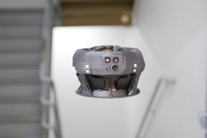 This flying donut is probably one of the safest drones around