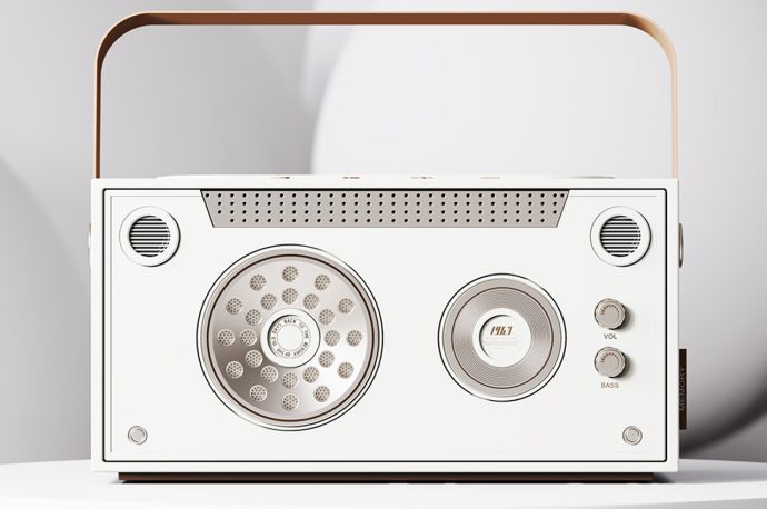 A retro-modern speaker to revive fond memories of the good old radio player
