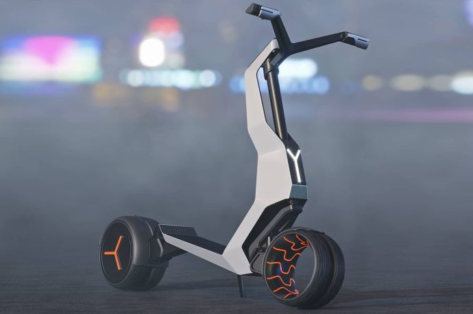 This dapper rental electric scooter is the perfect sidekick for congestion-free city commuting