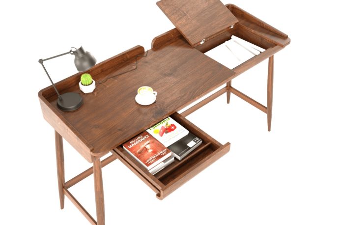 This WFH desk concept bucks the trend to offer some peace of mind