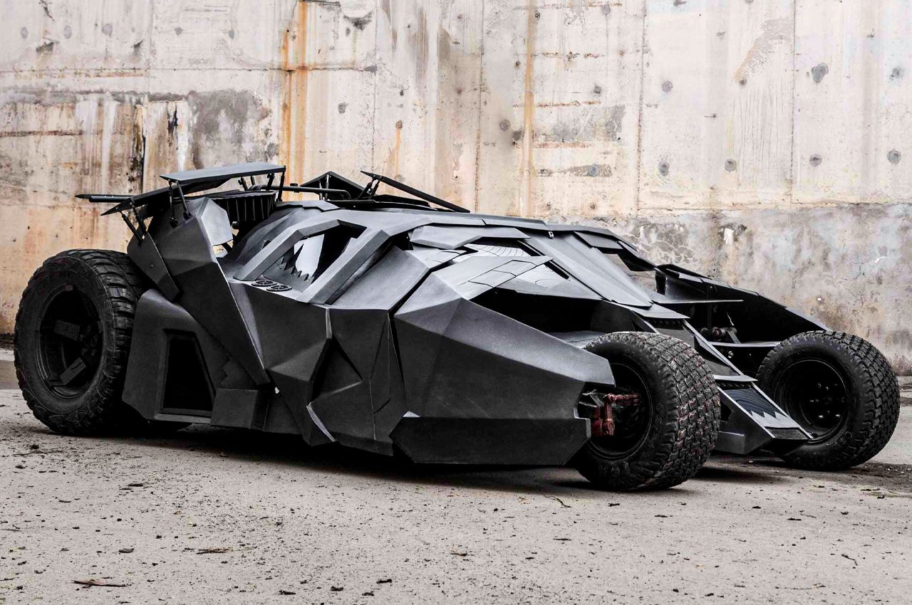 World's first electric Batmobile shouts out loud for Matt Reeves attention  - Yanko Design
