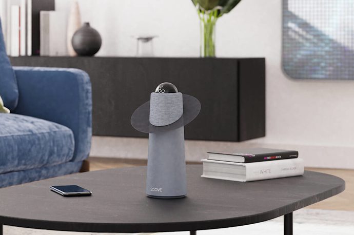 A smart speaker concept you might actually want to keep track of your face at home