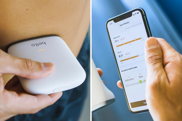 Tiny handheld device lets you measure your body fat in seconds, so you can plan diets and workouts better