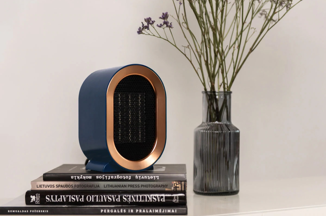 #This Dyson-inspired compact electric heater uses a smart app so you can heat your home from anywhere