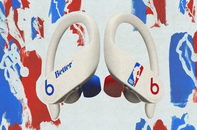 Special Limited Edition Apple NBA Powerbeats Pro Earbuds Design