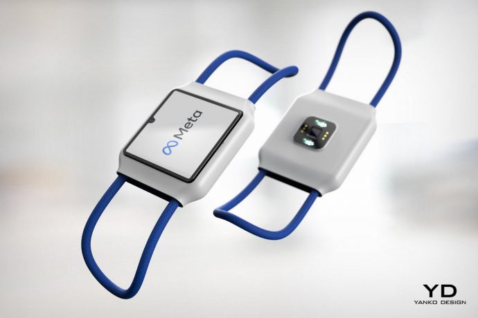 Meta Band with two cameras makes video chats and vlogging the center of your metaverse experience