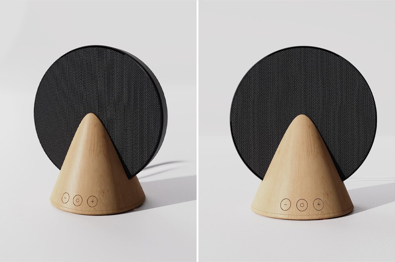 kern regeling De slaapkamer schoonmaken This Bluetooth speaker finds a simple design and portability by combining  two geometric shapes - Yanko Design