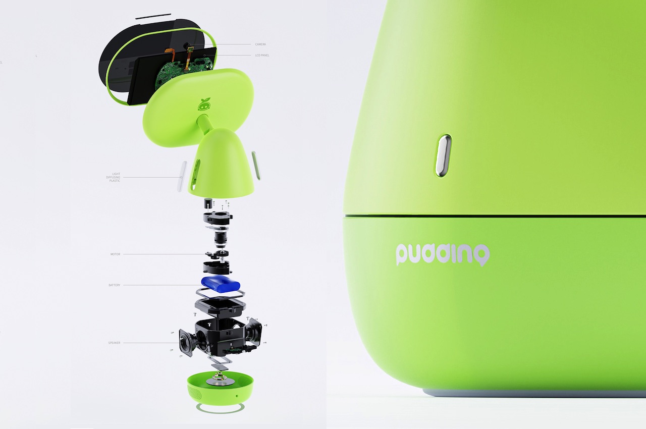 Concept Pudding Beansprout Robot Parts