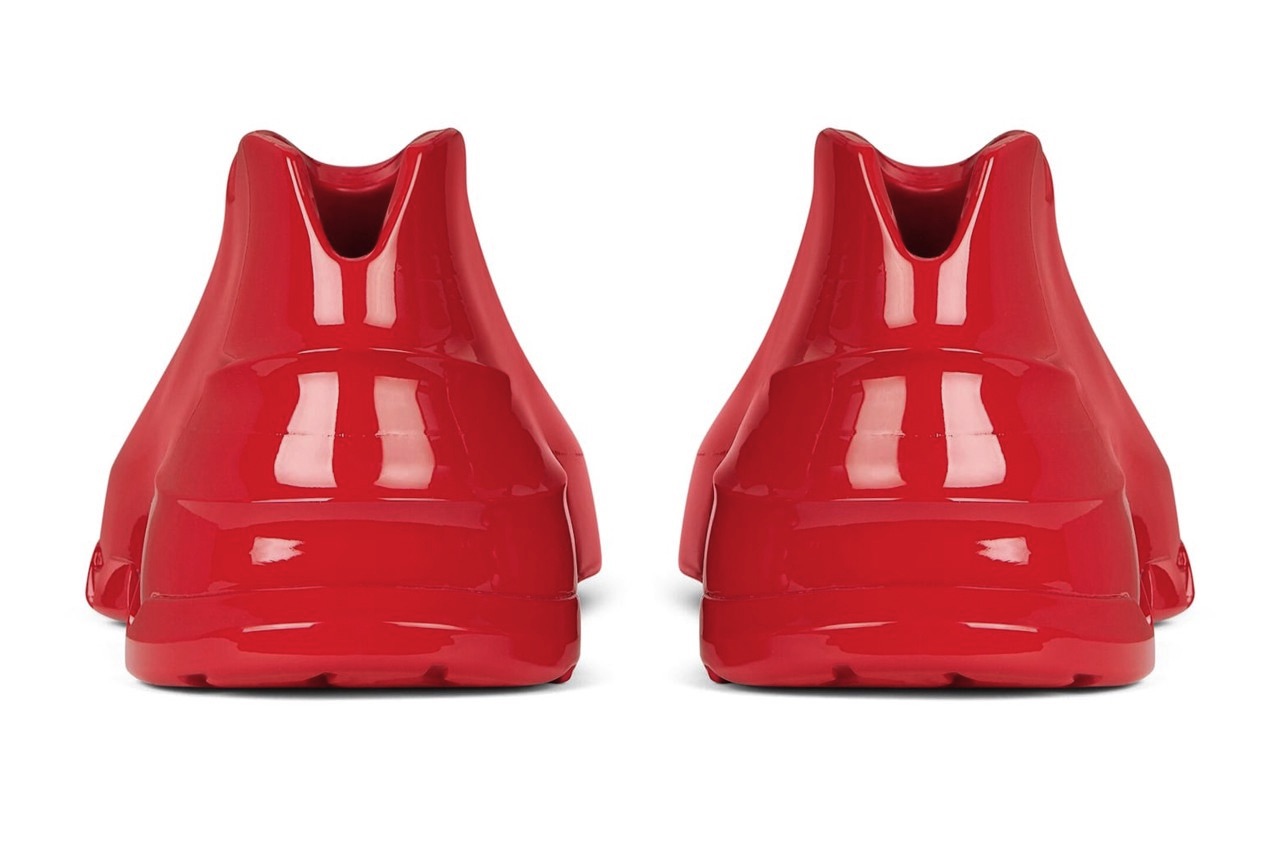 Glossy Red Givenchy Monumental Mallow Sneakers
