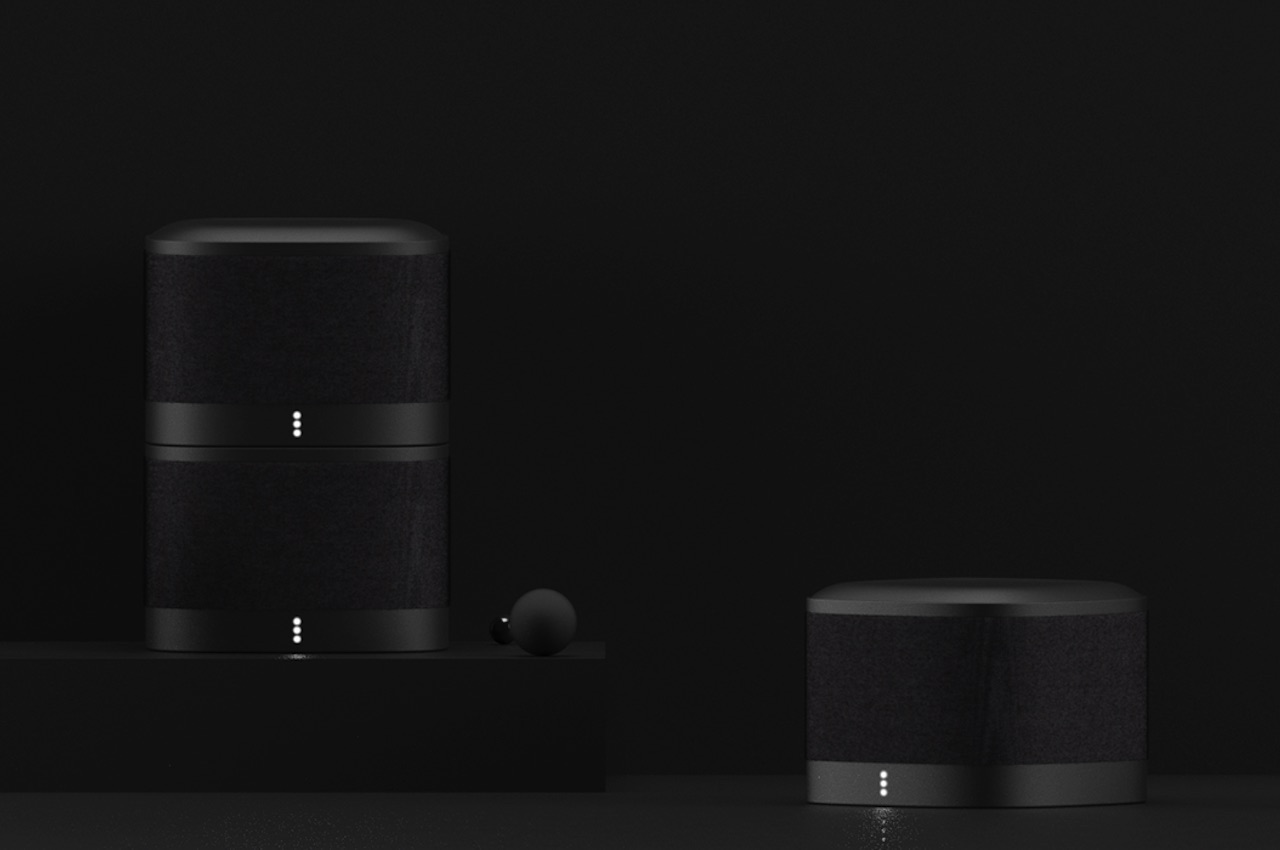 PILE Speaker Concept Black