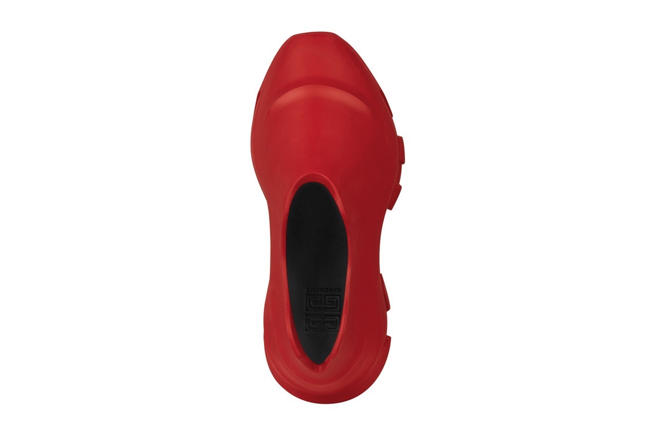 Valentines Red Givenchy Monumental Mallow Sneakers