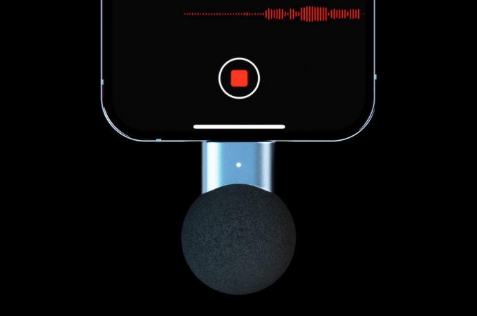 Ball Mic phone accessory concept is compact, cute, and easy to lose