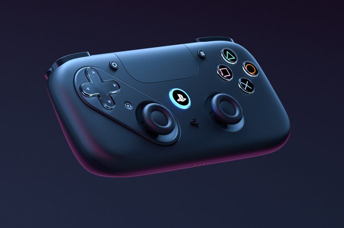 Customizable gaming controller switches D-pad and thumbstick position on demand for an ergonomic design