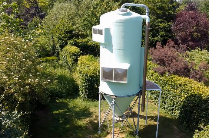 This disused grain silo that was converted into a micro-home is destined for the pages of Dr. Seuss